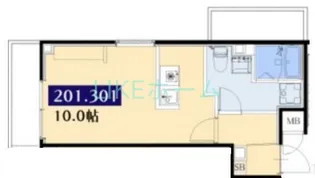 SKビル拾参番館【3階】の間取り
