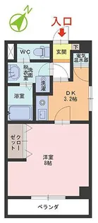 ソフィアツイン【3階】の間取り