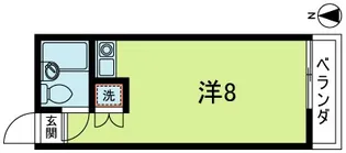 エルムハイツ【2階】の間取り