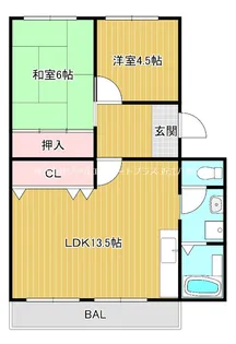 アムールONE【3階】の間取り