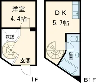 メゾンド学芸大の間取り
