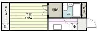 ホワイトジュネス【3階】の間取り