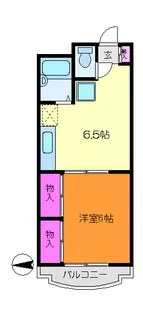 池田ハイツ【1階】の間取り