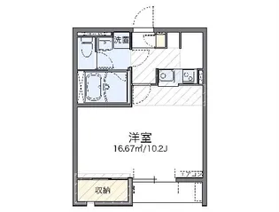 レオネクストドミールII【1階】の間取り