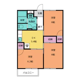 サニーヒル.ゴン【2階】の間取り