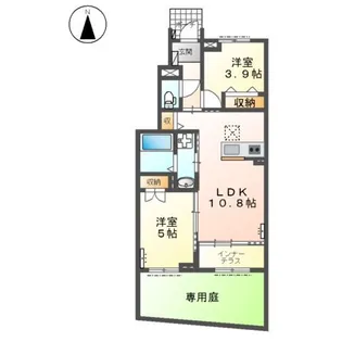 Fiore21(フィオーレ21)【1階】の間取り