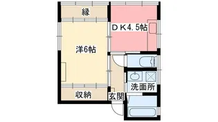 轡田ビル【3階】の間取り