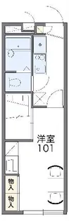 レオパレスZ point【2階】の間取り
