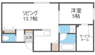 comodo【1階】の間取り