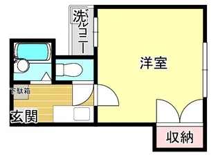 DWELL鳥飼【2階】の間取り