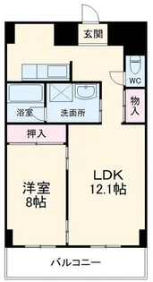 liberal【6階】の間取り