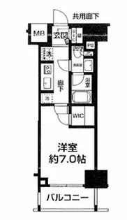 クレヴィア赤羽ステーションテラス【11階】の間取り