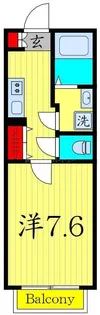 cozycourt小竹【2階】の間取り