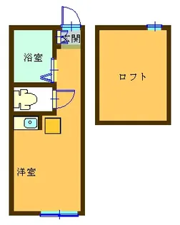 ユナイトアルテミス浅田【1階】の間取り