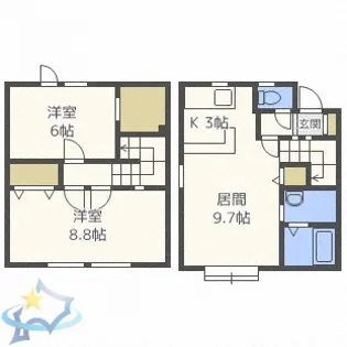 さくらそう【2階】の間取り