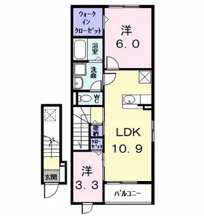 グラン ブレス【2階】の間取り