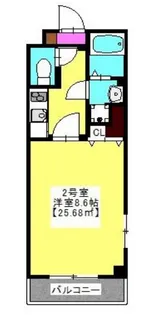 Libear【3階】の間取り
