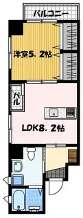 セント・ピュール【8階】の間取り