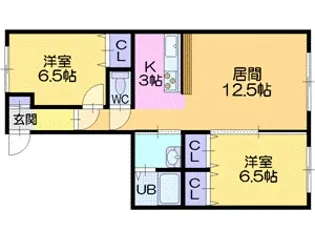 KOOL94(クール94)【4階】の間取り