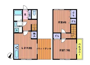 ルフォーの間取り