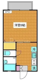 ケーユーハウス【1階】の間取り