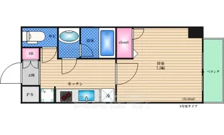プランドールコート【12階】の間取り