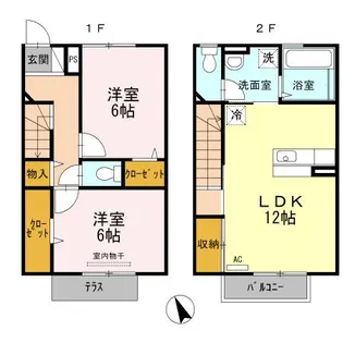 エスポワール・ナミの間取り