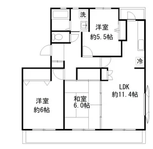 V-room成城南【1階】の間取り