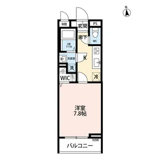 リコルテ パルファン【2階】の間取り