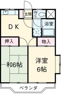 相雄マンション【2階】の間取り