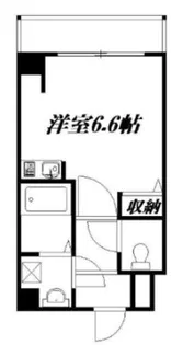 サンロール難波南【2階】の間取り