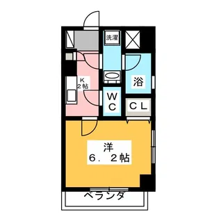 モンテ横浜【3階】の間取り