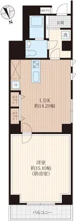 「防音マンション」ラシクラスInfina御徒町【6階】の間取り