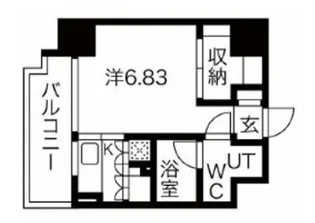 KLCタワー【4階】の間取り