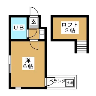 ジュネパレス新松戸第22【2階】の間取り