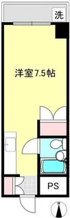 ウィンド湊【6階】の間取り