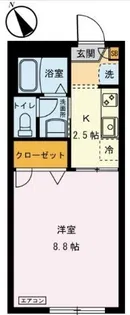 ル・ミルグリー【1階】の間取り