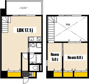 MARIO TERRACE平野町の間取り