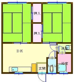 徳寿荘【1階】の間取り