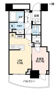 パークコート乃木坂ザタワー【2階】の間取り