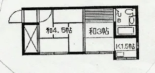 東コーポ【2階】の間取り