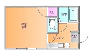 サカノビル【2階】の間取り