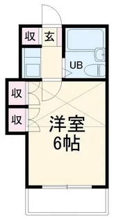 ペアパレス東田【2階】の間取り