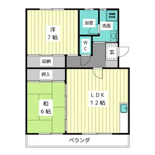 長久手IHマンション【4階】の間取り