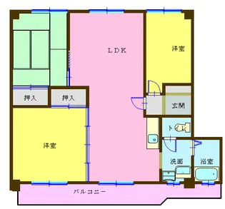 久寿ビル【3階】の間取り