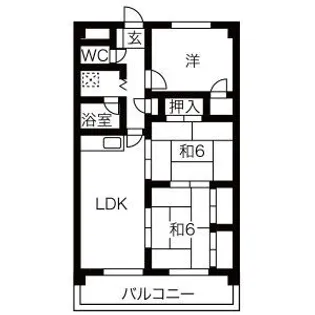 3LDKの間取り画像