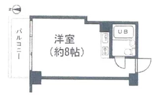 シーボニアマンションC棟【2階】の間取り