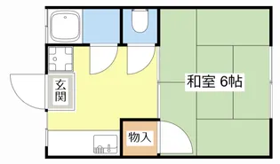 ハイツ春【2階】の間取り