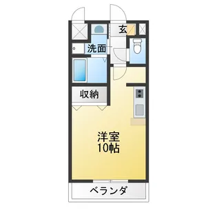 セントヒルズファースト【2階】の間取り