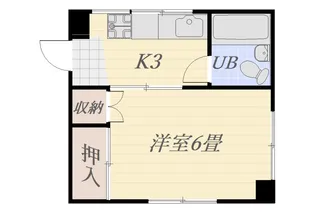 ペガサスビル【3階】の間取り